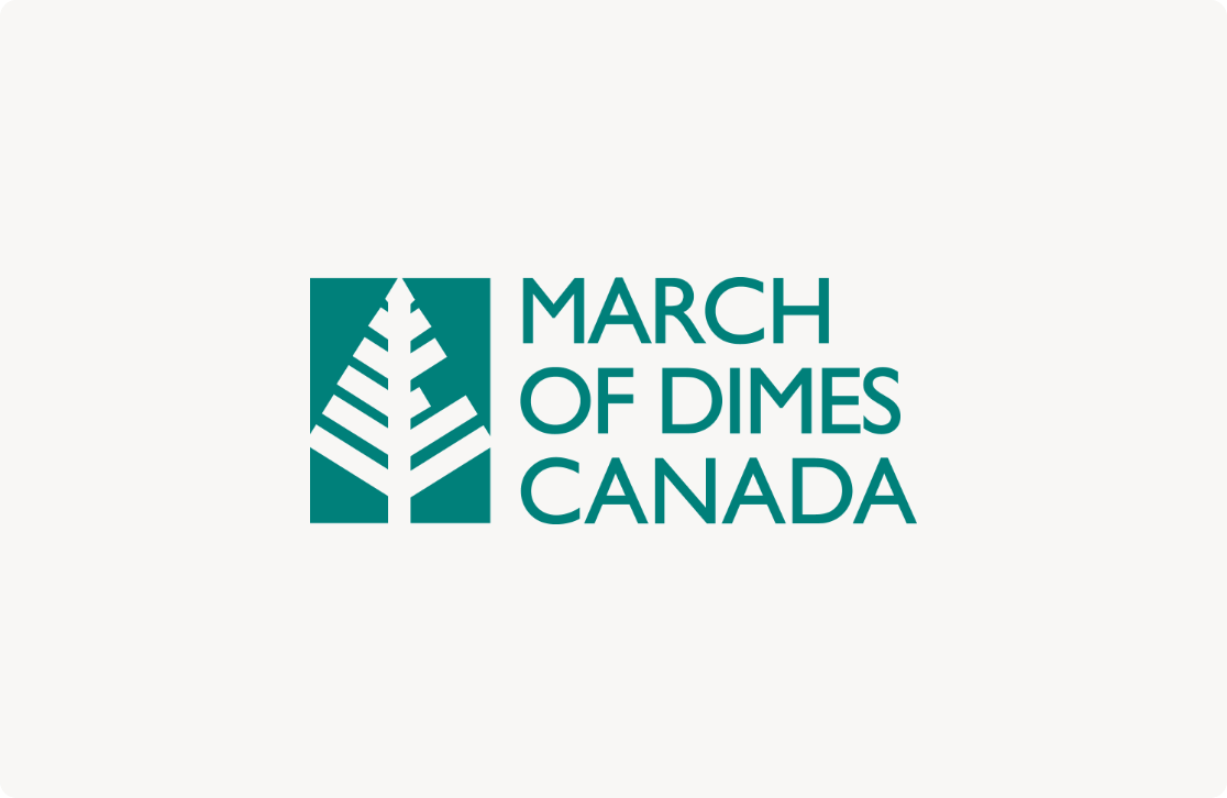 Group 11322 March od Dimes Canada logo